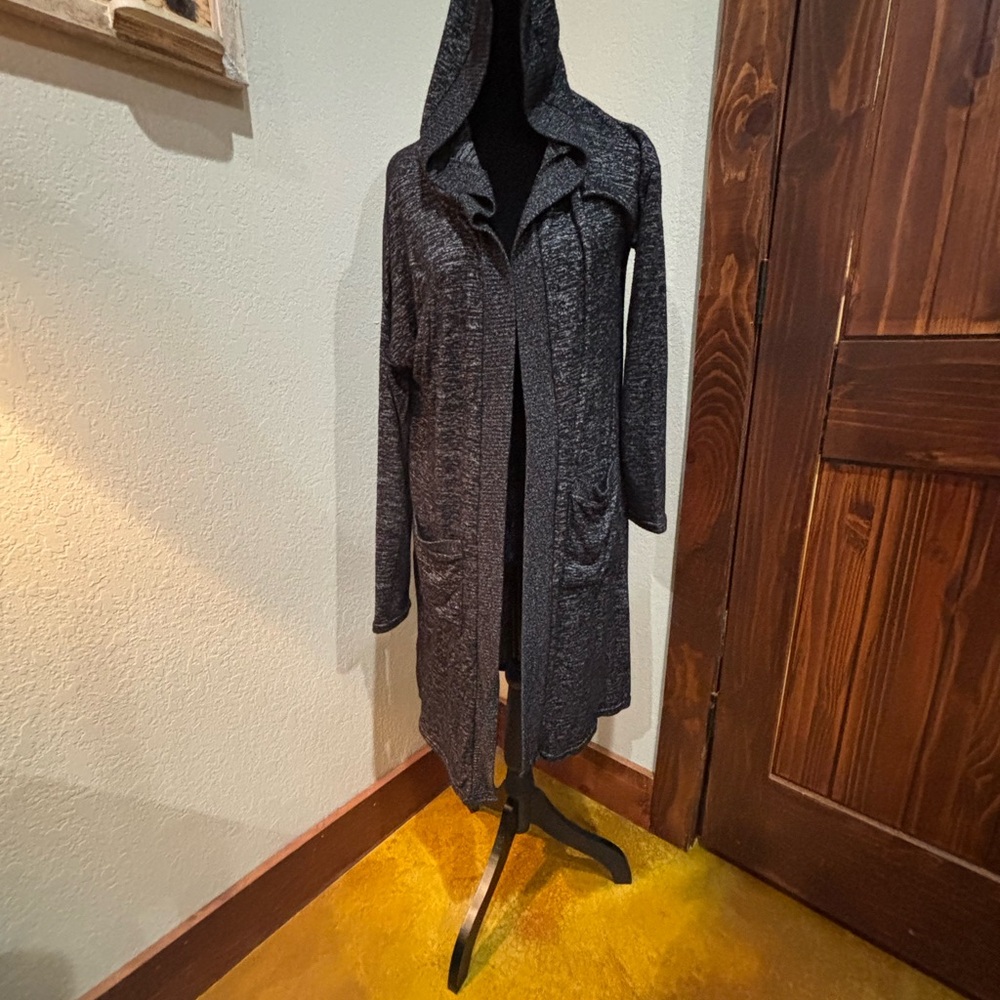 Women's Hooded Open Front Cardigan
